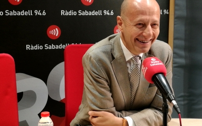 Calzada aquest matí a Ràdio Sabadell | Adrián Arroyo